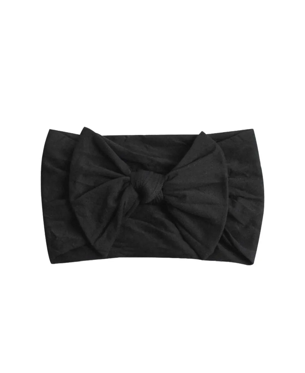 bamboo headband - black