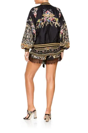 BLOUSON SLEEVE BOMBER FRIEND IN FLORA