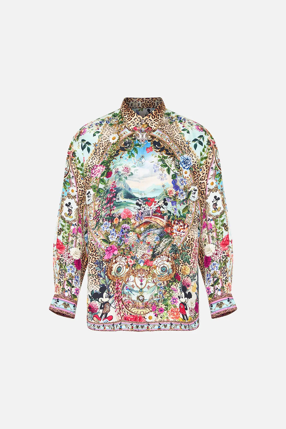 MENS OVERSIZED SHIRT MICKEY TAKES A TRIP