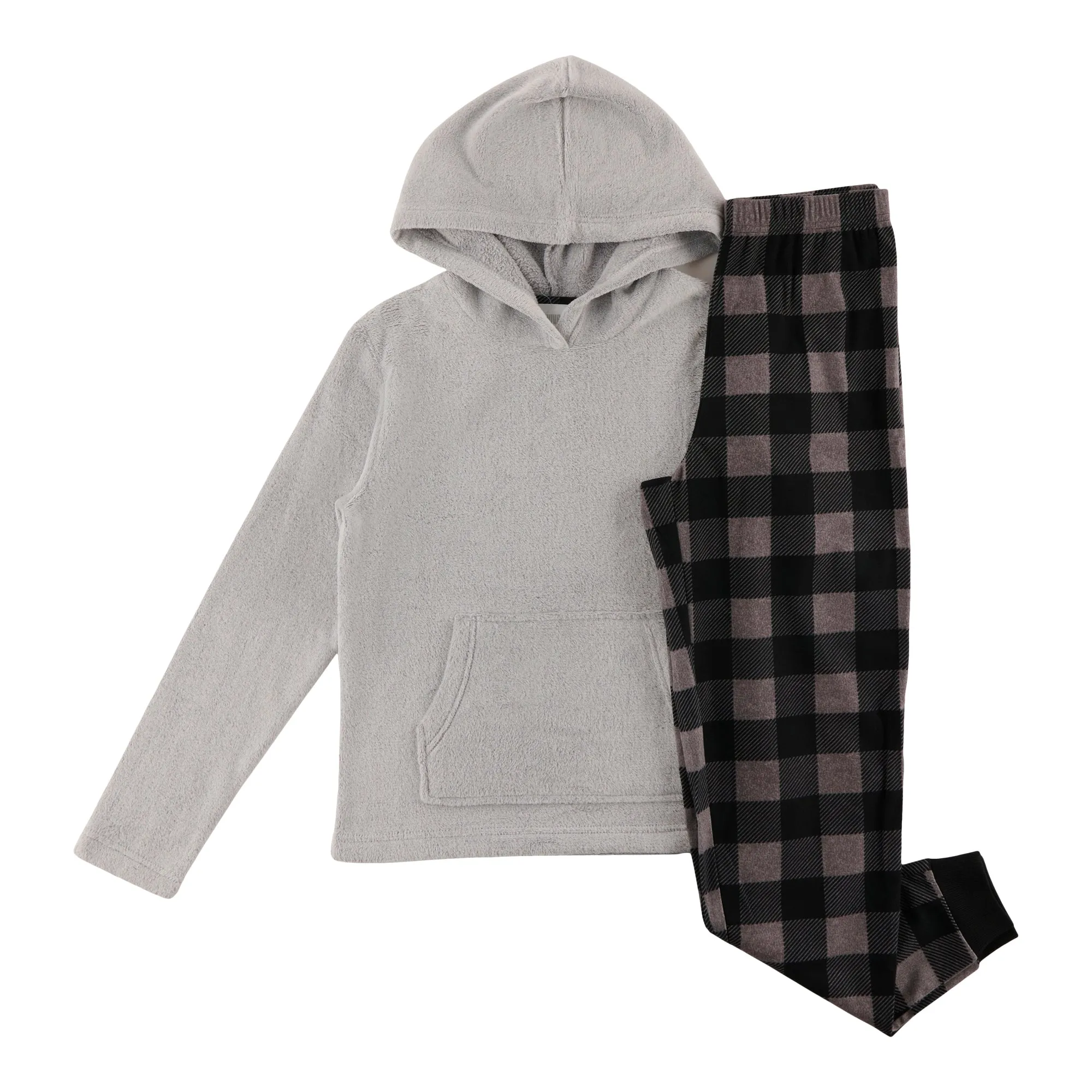 SURVIVAL GEAR Boy's North Country Family Hooded PJ Set, 2-Piece