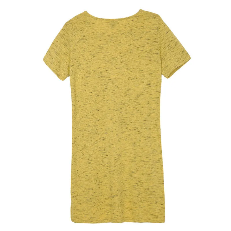 Women's Long Of Cotton O-Neck T-Shirt